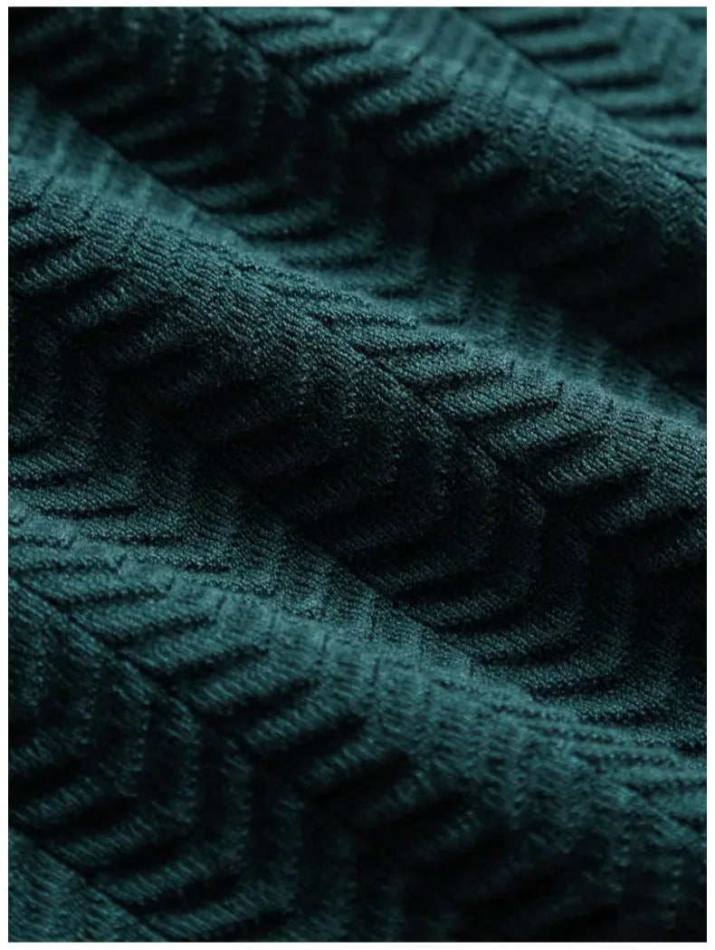 TEXTURED KNIT T-SHIRT FOR MEN