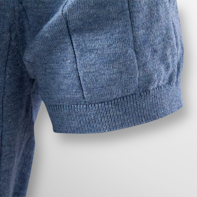 RIBBED SWEATER TEE FOR MEN