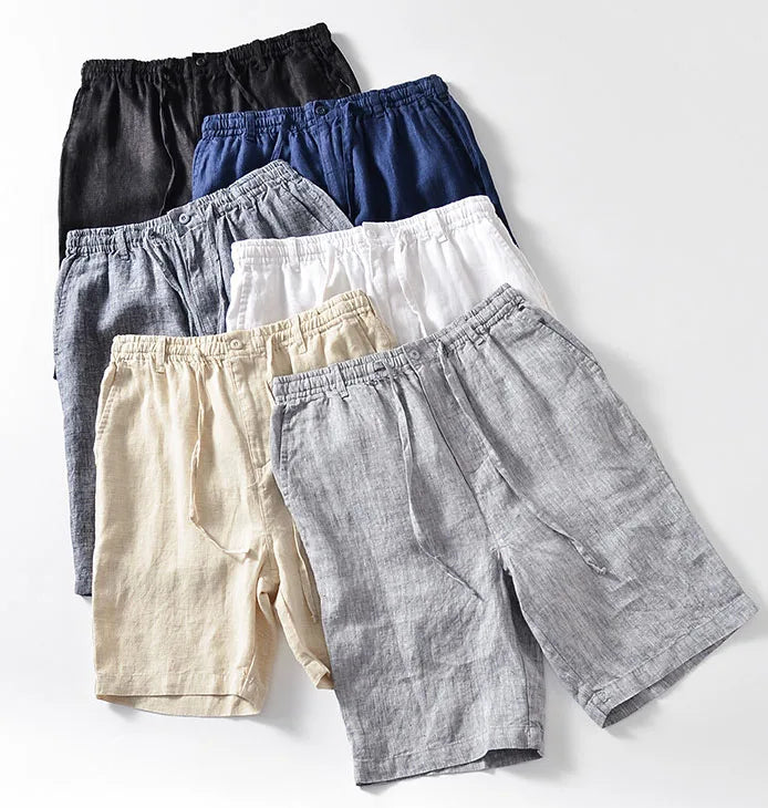 DRAWSTRING WAIST SHORTS FOR MEN