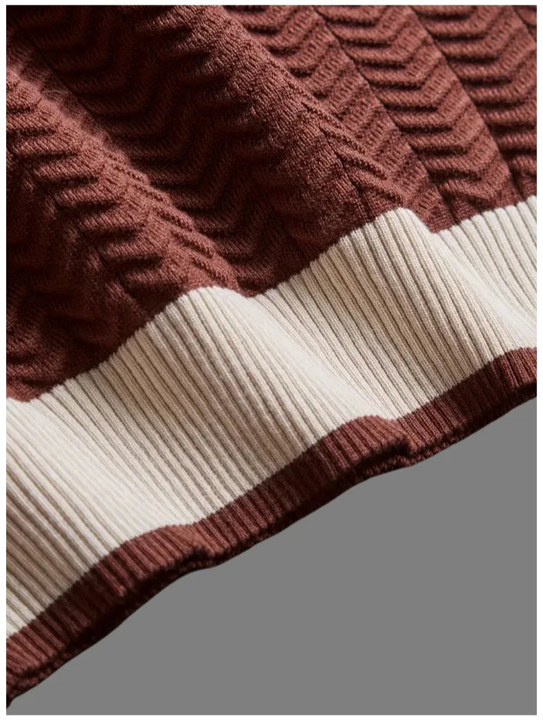 TEXTURED KNIT T-SHIRT FOR MEN