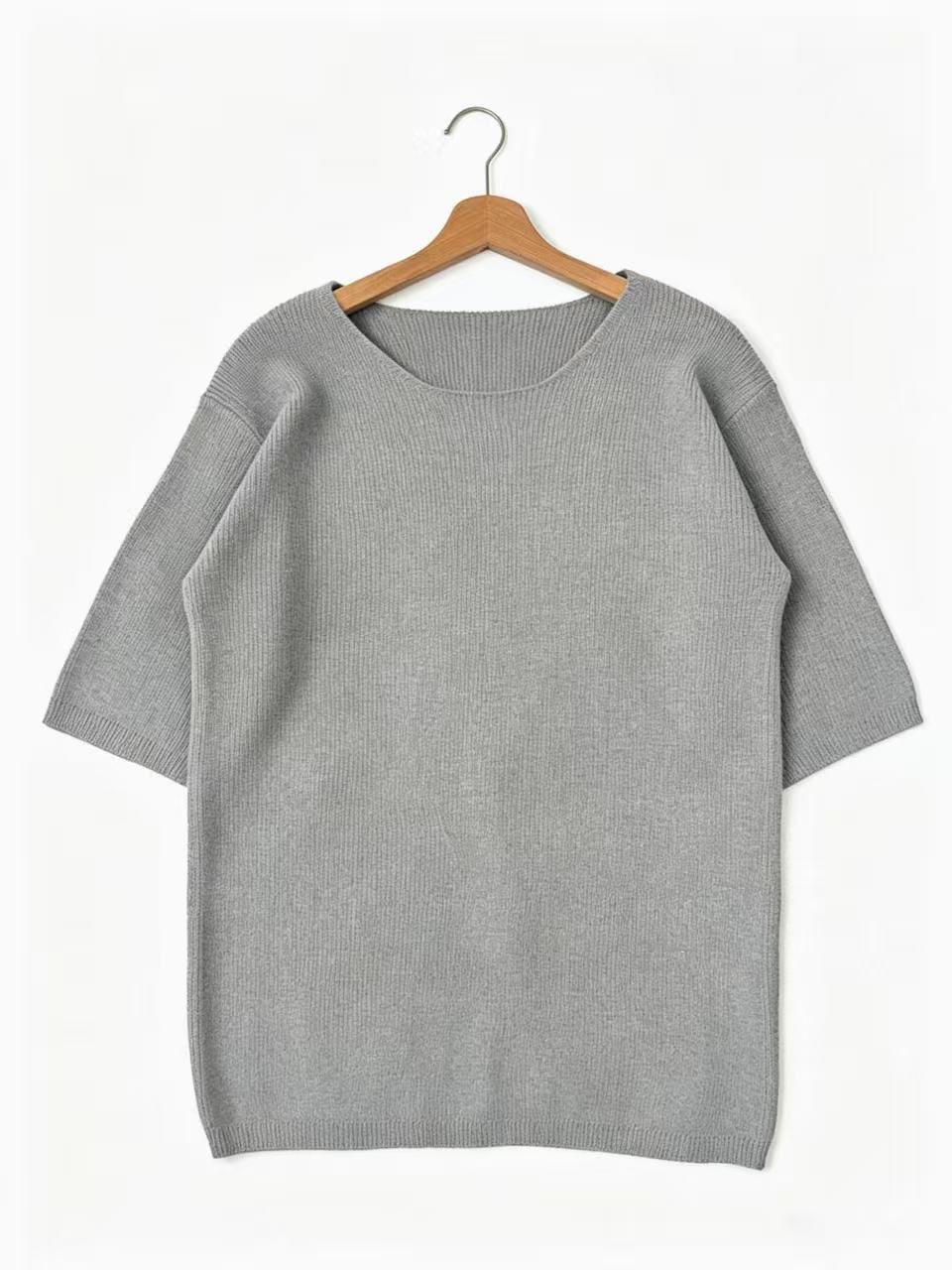 TEXTURED KNIT PULLOVER FOR MEN