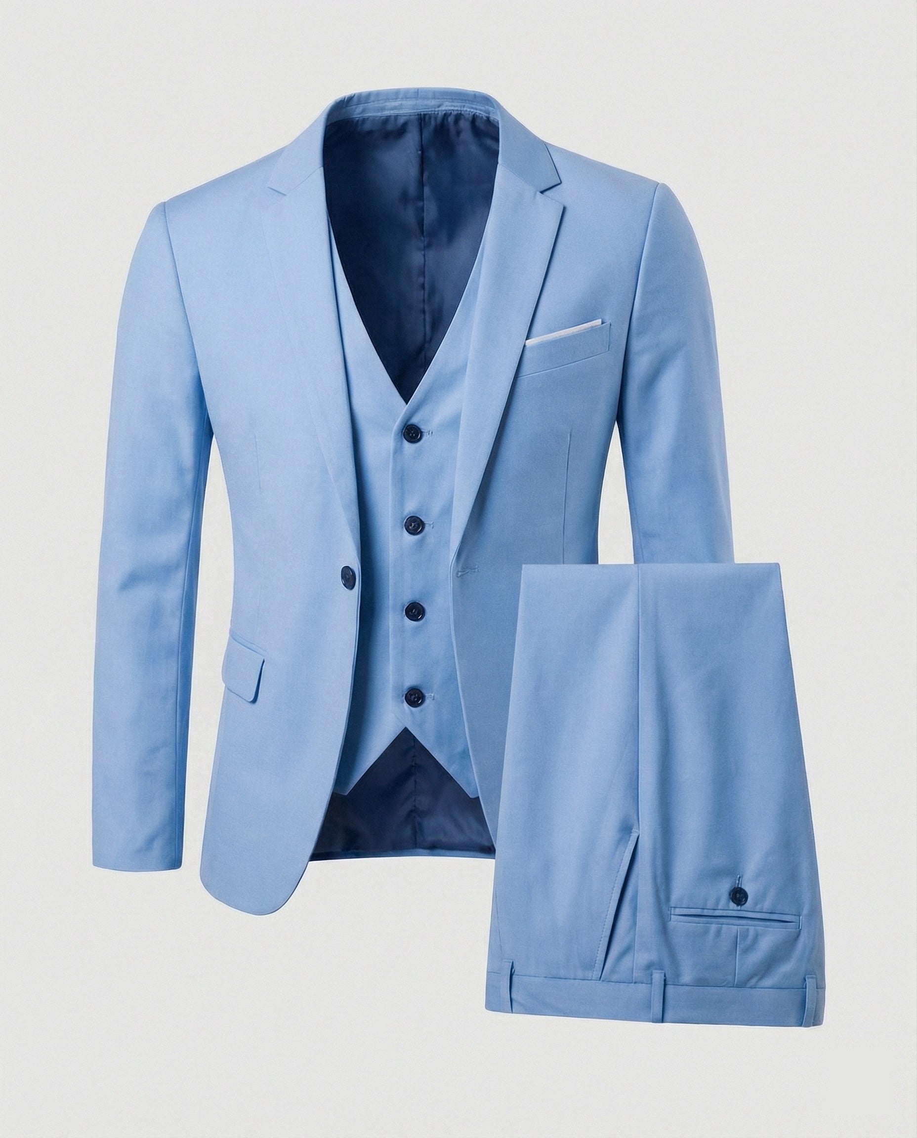 WOOL BLEND SUIT FOR MEN