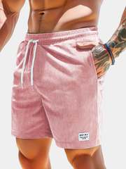 DRAWSTRING SLIM SHORTS FOR MEN