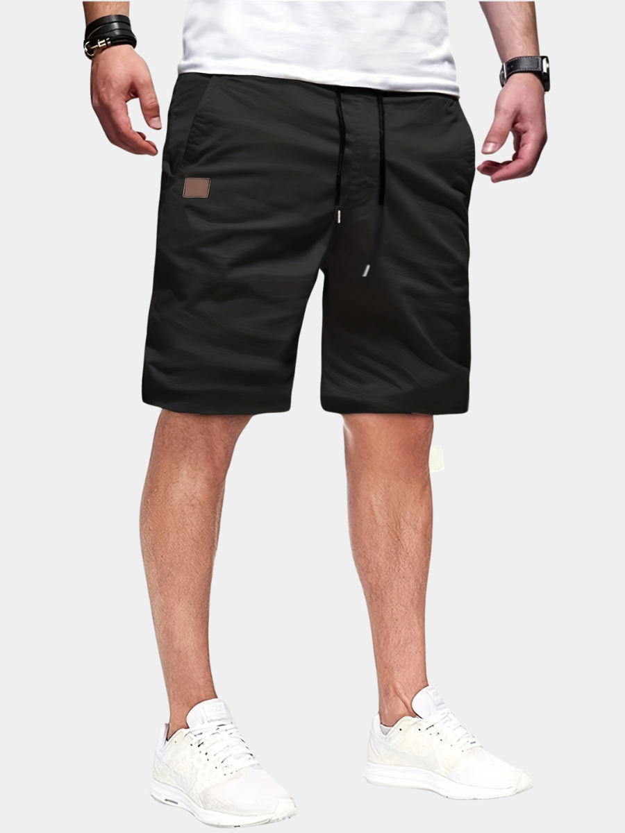 PATCH CARGO SHORTS FOR MEN