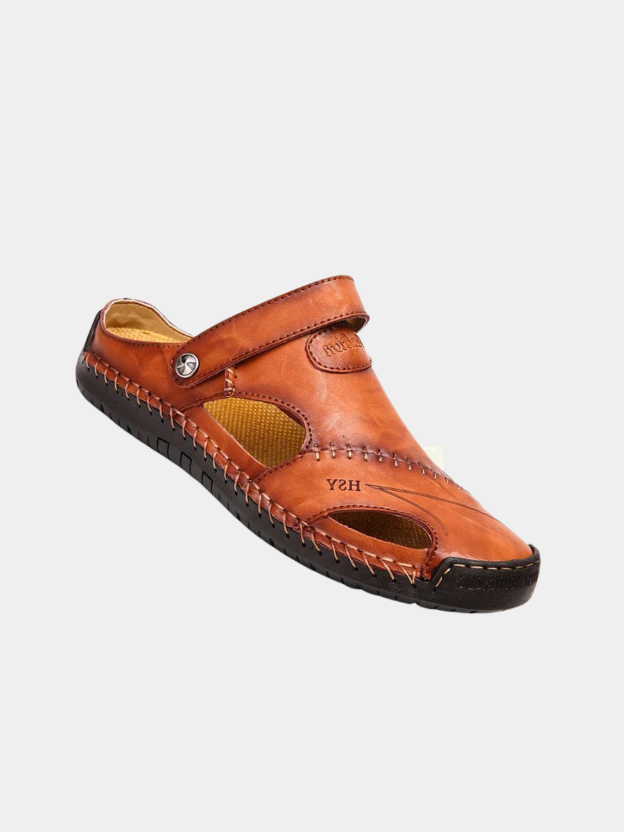 CLASSIC LEATHER SANDALS FOR MEN