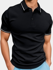 SOLID KNIT SHIRT FOR MEN