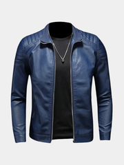 RAISED COLLAR ZIP JACKET FOR MEN