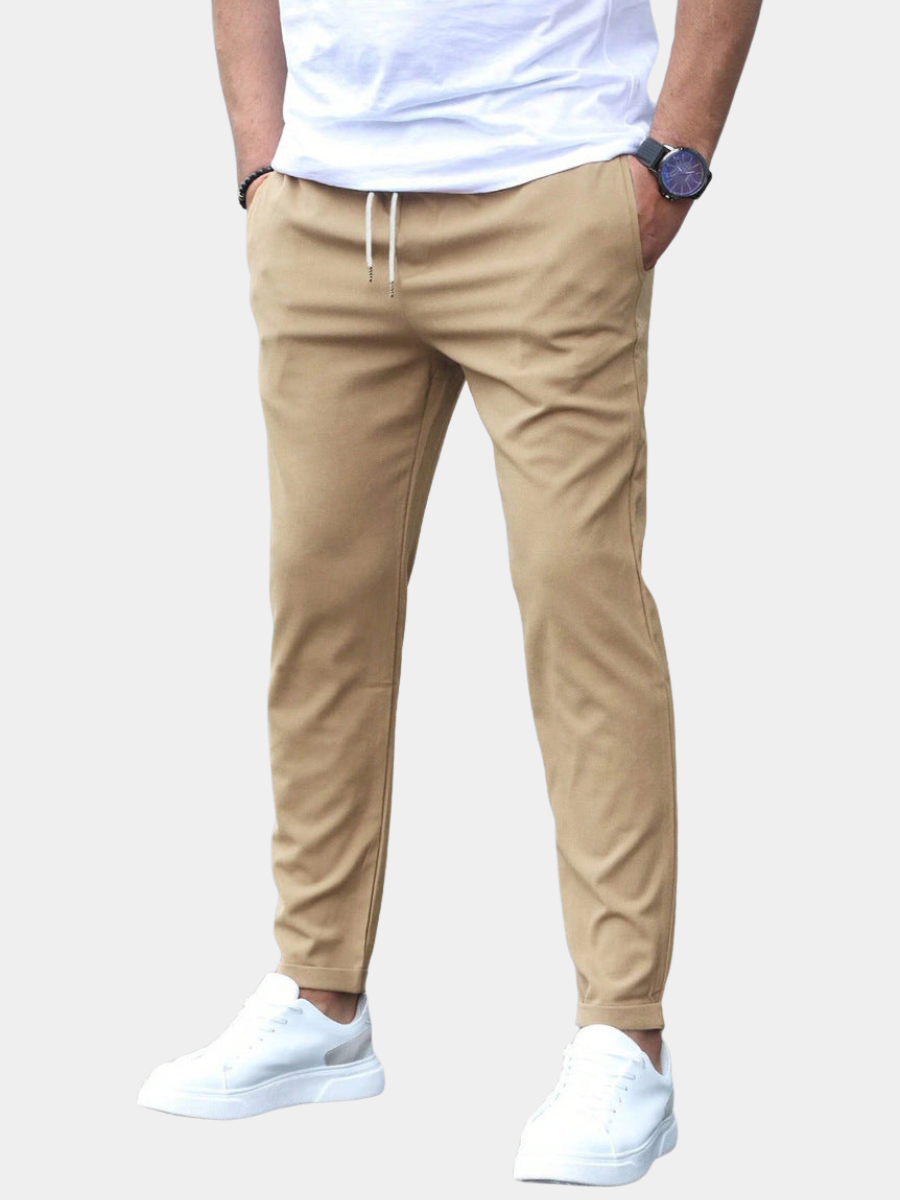 MODERN FIT STRETCH TROUSERS FOR MEN