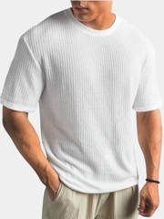 PLAIN CREW NECK T-SHIRT FOR MEN