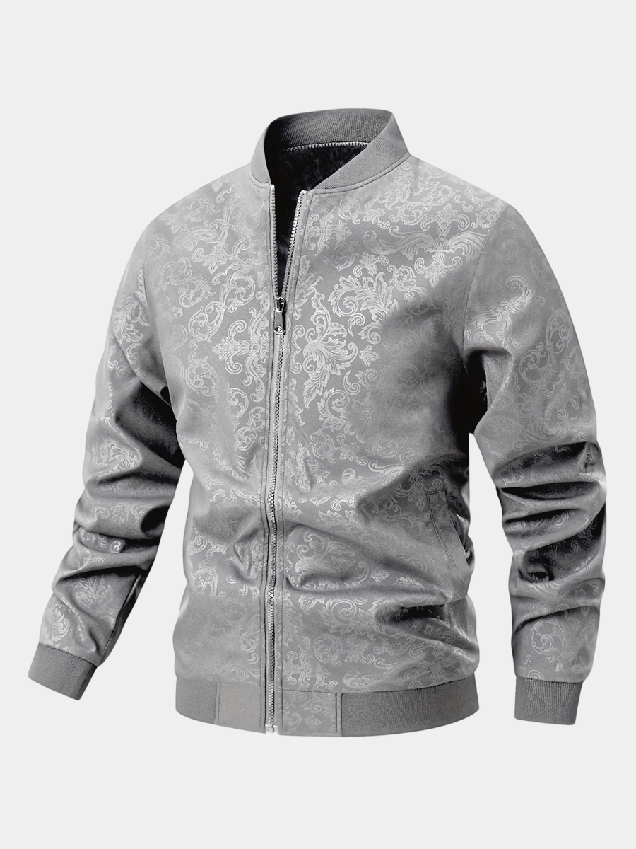 PHOENIX PRINT BOMBER JACKET FOR MEN