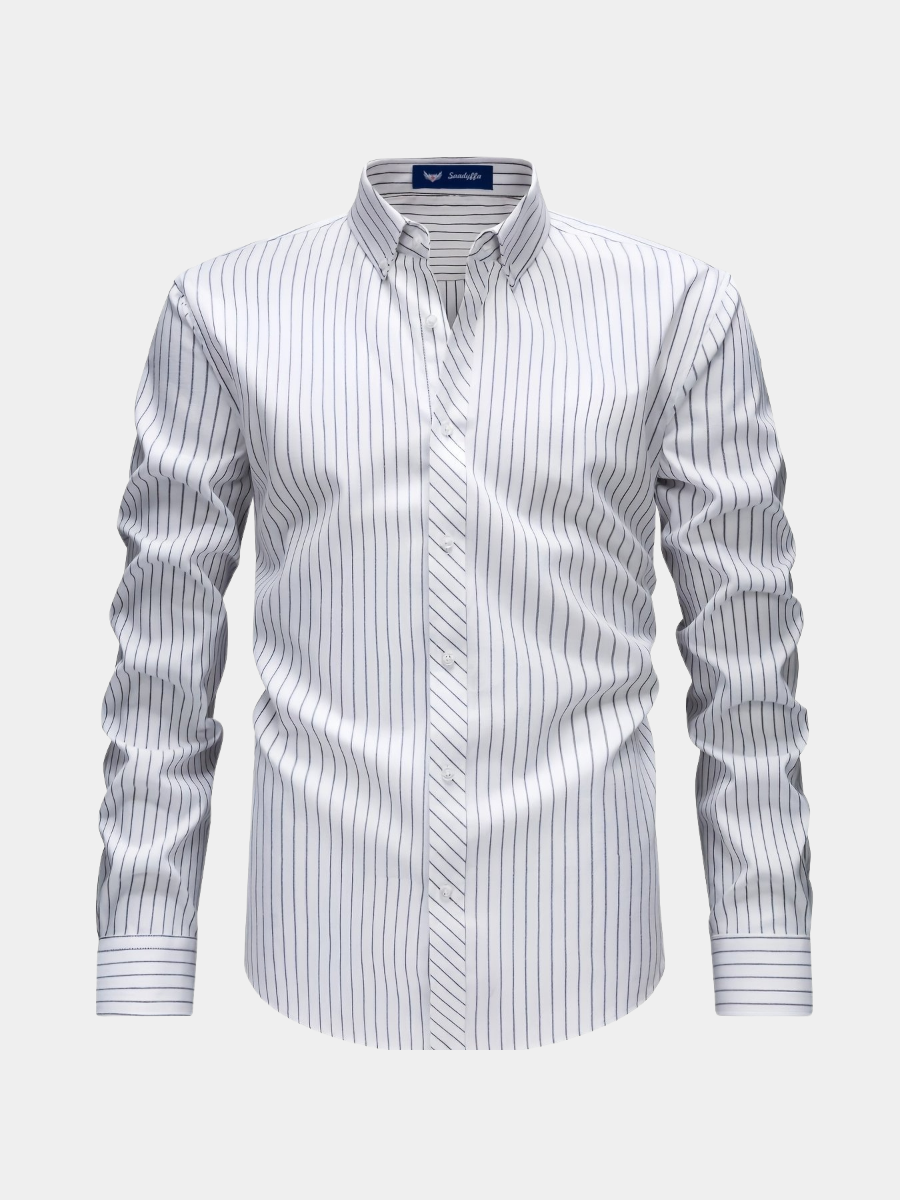 LONG SLEEVE STRIPED SHIRT FOR MEN