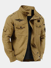 STRUCTURED MILITARY JACKET FOR MEN