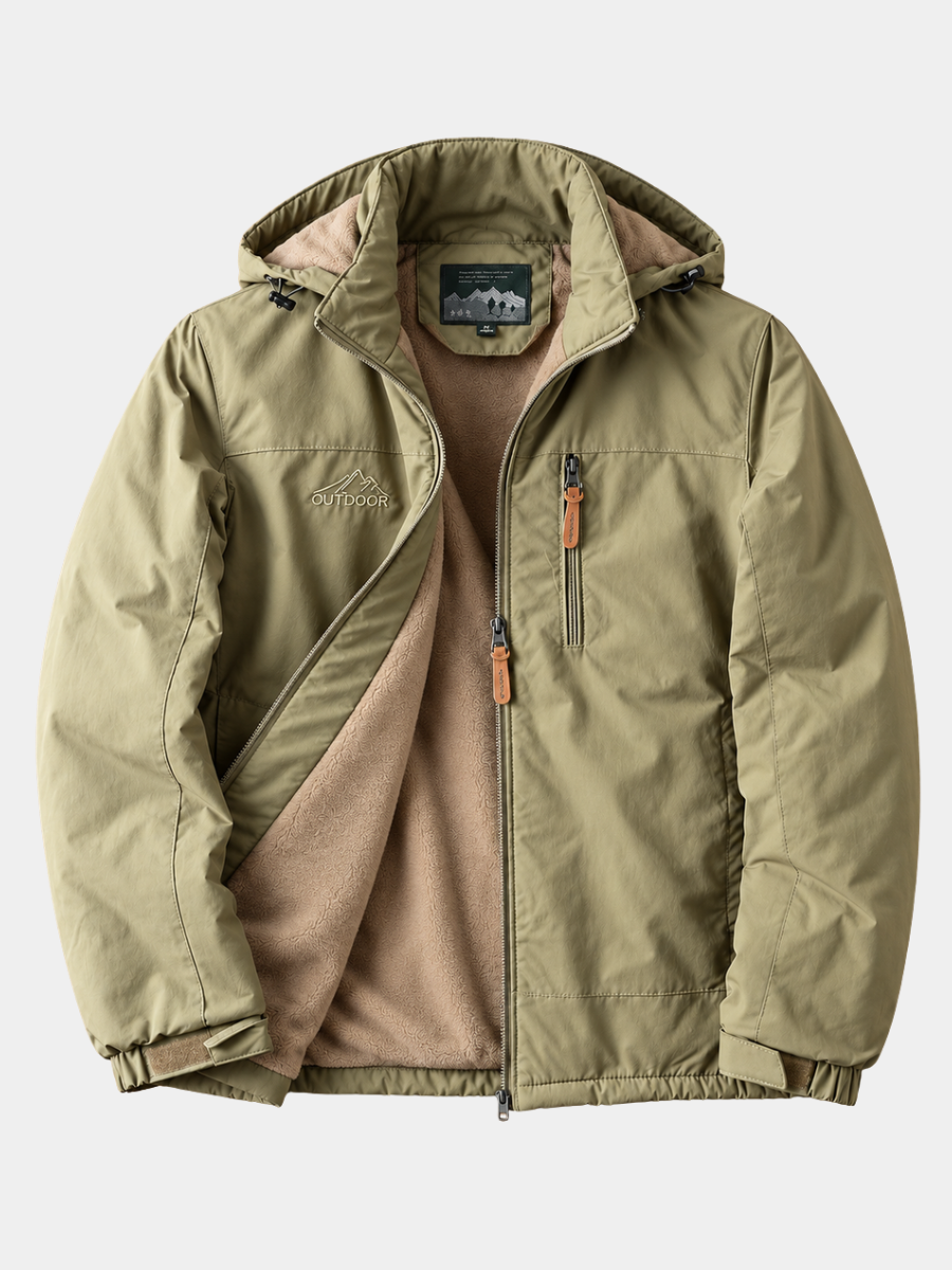 HOODED ZIP JACKET FOR MEN
