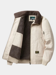 SHERPA LINED FLIGHT JACKET FOR MEN