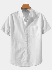 LOOSE FIT LINEN SHIRT FOR MEN