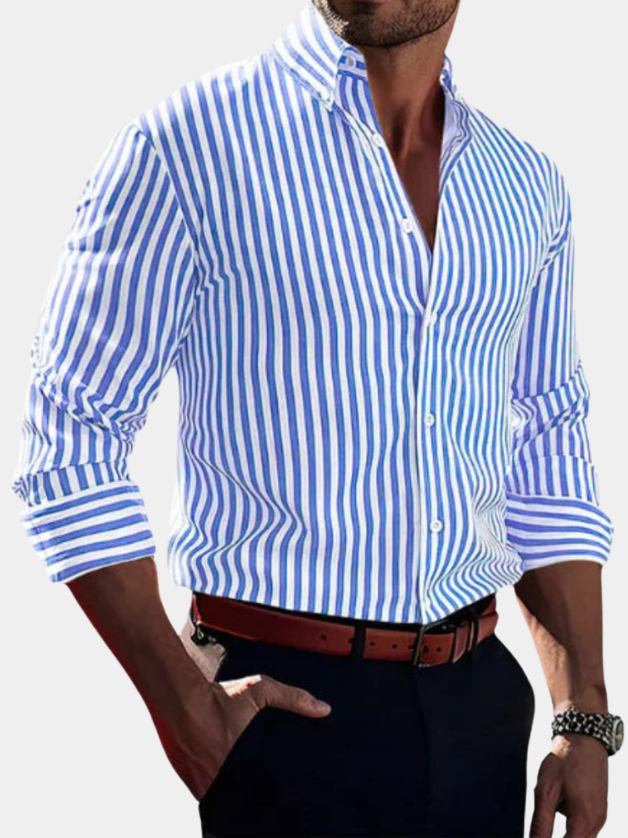 VERTICAL STRIPED SHIRT FOR MEN