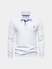 LONG SLEEVE POLO SHIRT FOR MEN