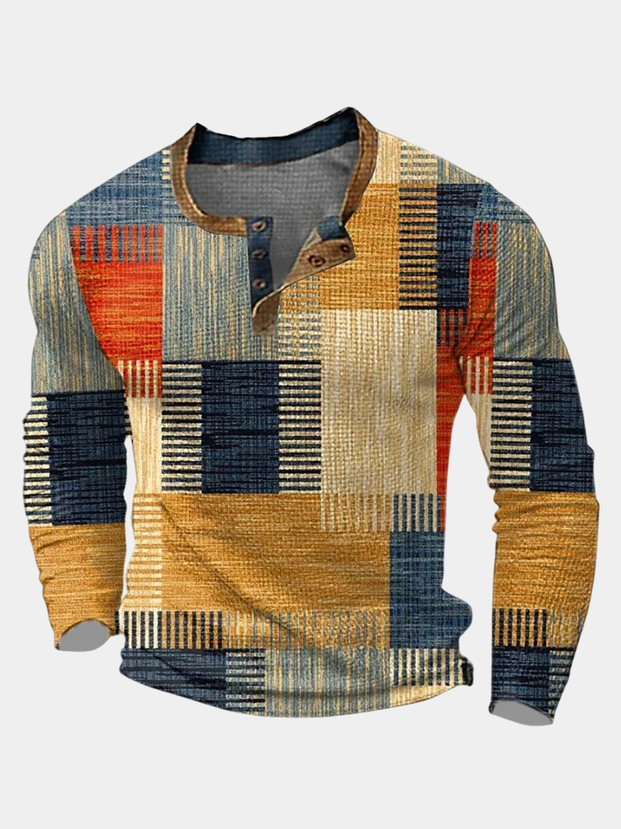 COLOURFUL LONG SLEEVE SHIRT FOR MEN
