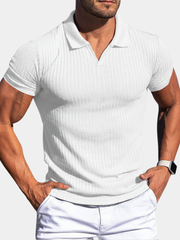 STRUCTURED POLO SHIRT FOR MEN