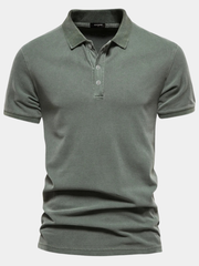 CLASSIC COTTON POLO SHIRT FOR MEN