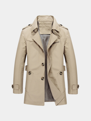 LONG BUSINESS WINDBREAKER FOR MEN