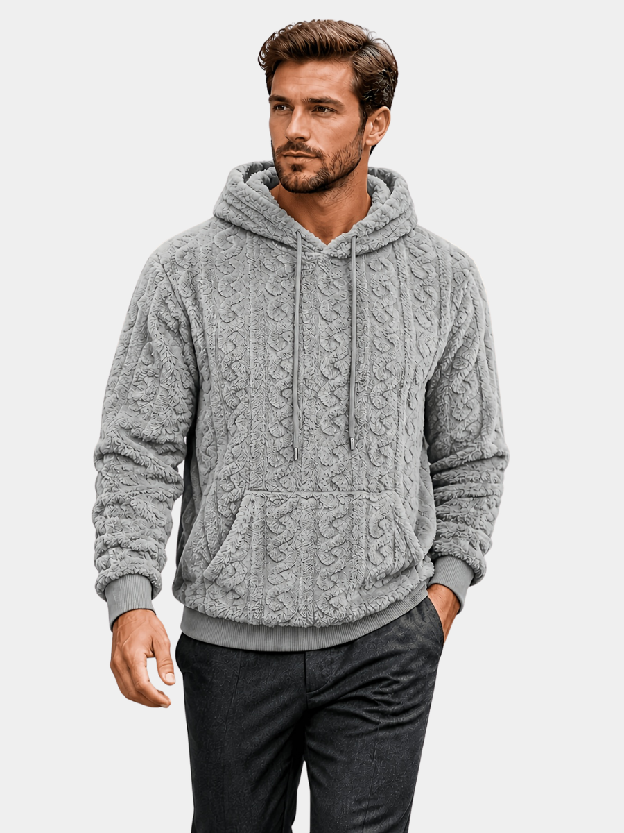 ZIP STRIPE HOODIE FOR MEN