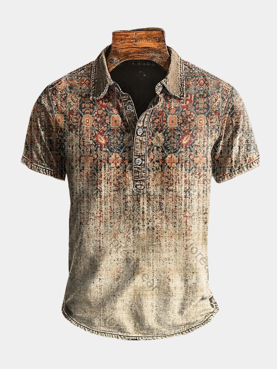 RETRO POLO SHIRT FOR MEN