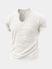 VINTAGE V NECK T-SHIRT FOR MEN
