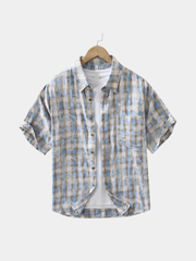 CHECKERED SHIRT FOR MEN