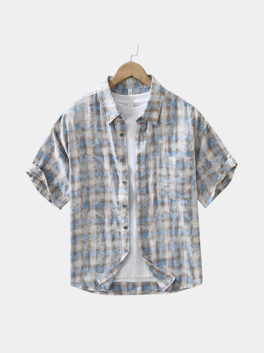 CHECKERED SHIRT FOR MEN