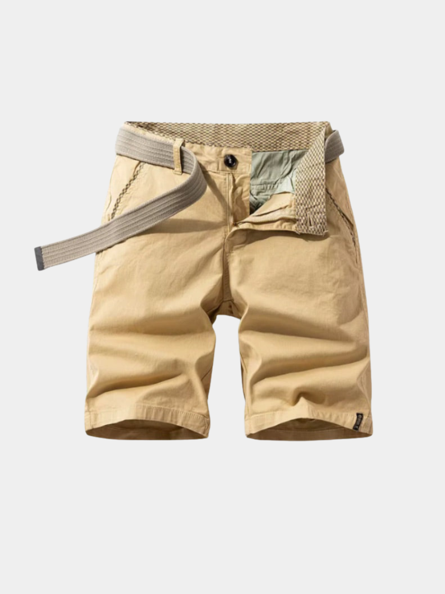 COTTON TWILL SHORTS FOR MEN