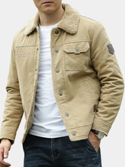 WARM LINED JACKET FOR MEN