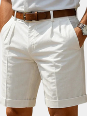 PLEATED SHORTS FOR MEN