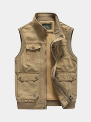 PRACTICAL OUTDOOR VEST FOR MEN
