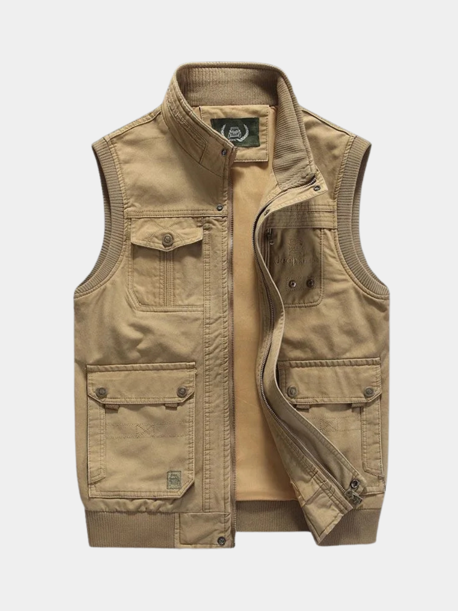 PRACTICAL OUTDOOR VEST FOR MEN