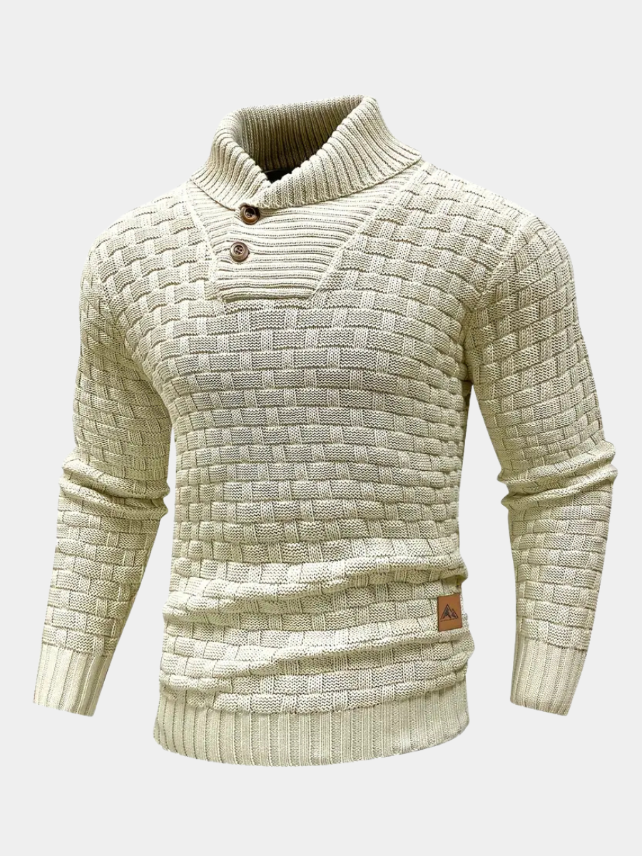 WARM KNIT SWEATER FOR MEN