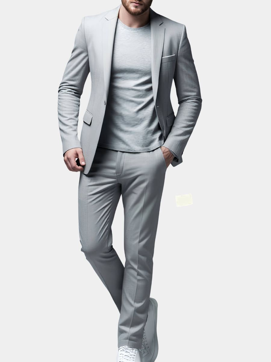 SKINNY SUIT SET FOR MEN