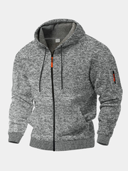 FLEECE ZIP JACKET FOR MEN