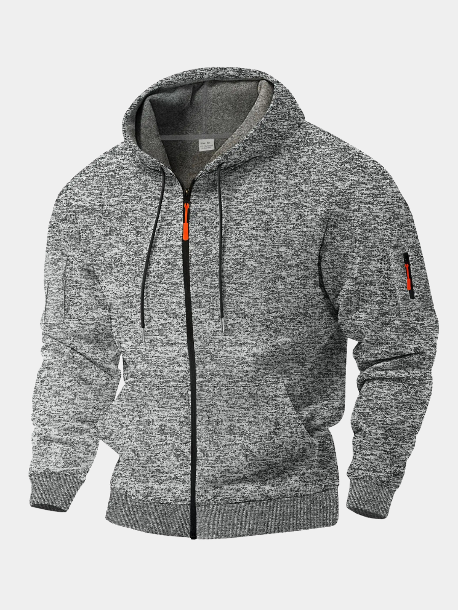 FLEECE ZIP JACKET FOR MEN