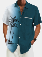GRADIENT PRINT SHIRT FOR MEN