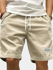 CORDUROY CARGO SHORTS FOR MEN