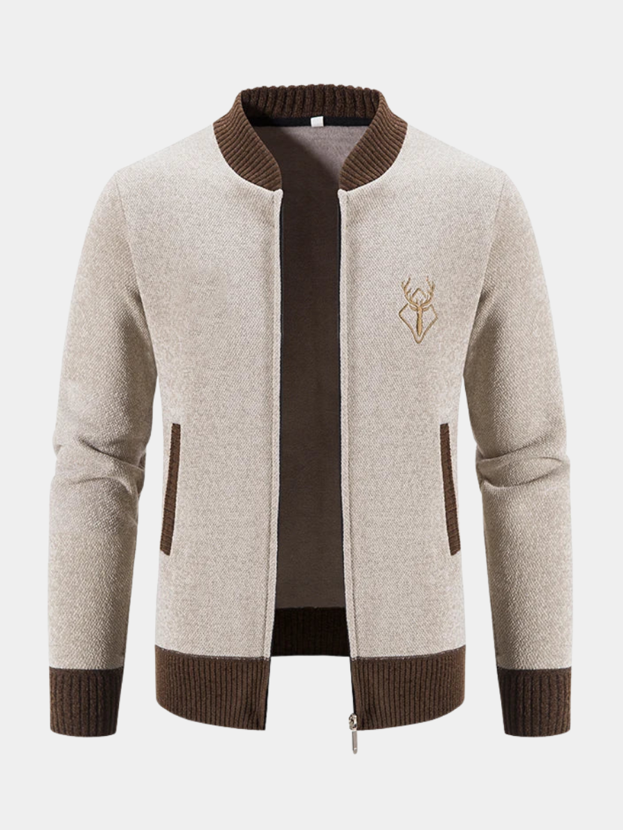 DEER ICON KNIT VEST FOR MEN