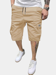 STRAIGHT LEG CARGO SHORTS FOR MEN