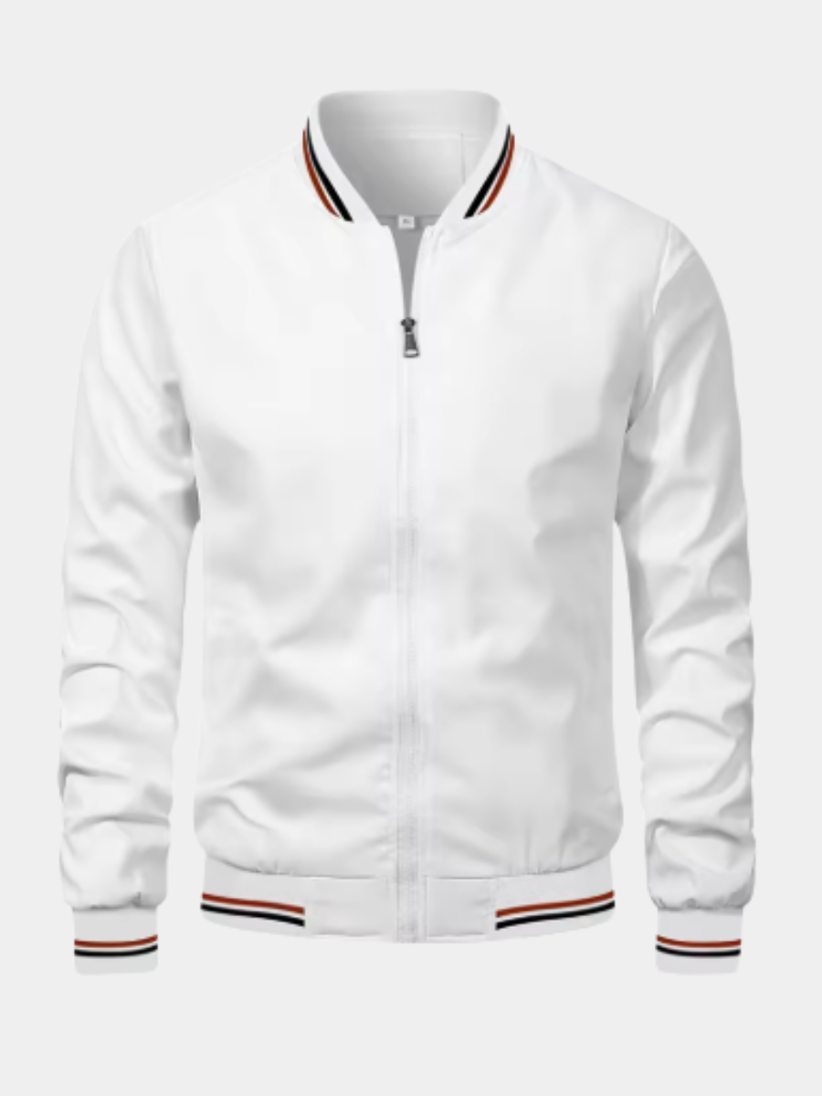 WATER REPELLENT BOMBER JACKET FOR MEN
