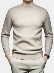 HIGH NECK KNIT PULLOVER FOR MEN