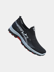 MESH SLIP-ON SNEAKERS FOR MEN