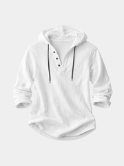 RELAXED HENLEY SHIRT FOR MEN