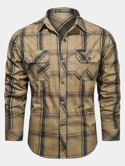 VINTAGE LAPEL SHIRT FOR MEN