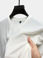 STRETCH KNIT T-SHIRT FOR MEN