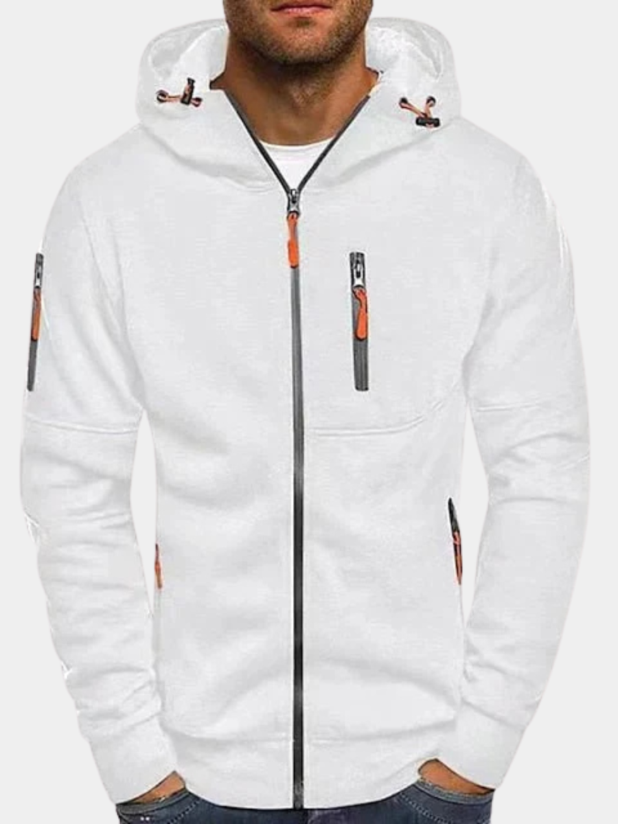 FITTED POCKET HOODIE FOR MEN